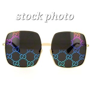 Gucc logo lense sunglass GG 0414S